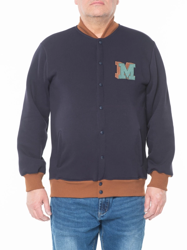 40100 COLLEGE SWEATSHIRT BOMBER