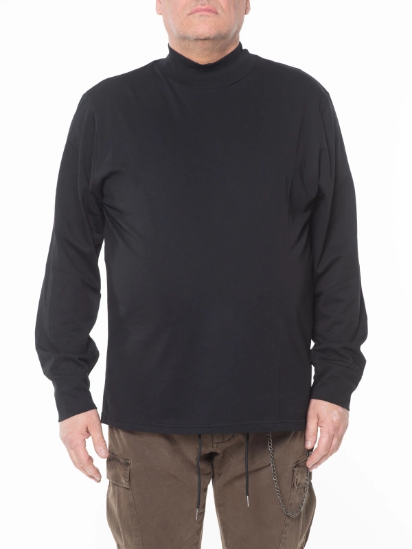 40452 SOLID COLOR TURTLENECK T SHIRT